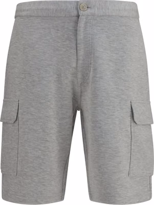 Gray Cotton Bermuda Shorts
