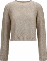 Beige Linen Sweatshirt 1