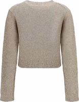 Beige Linen Sweatshirt 2