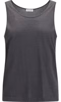 Gray Cashmere Tank Tops 1