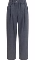 Gray Wool Oves Aries Casual Pants 1