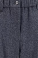 Gray Wool Oves Aries Casual Pants 3