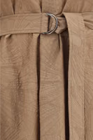 Beige Cotton Casual Dress 3