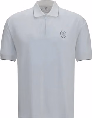 White Polyamide Polo Shirt