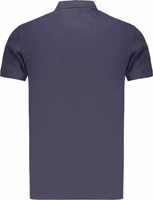 Blue Cotton Men's Polo Shirt 2