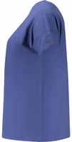 Blue Cotton Women T-Shirt 3