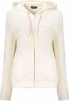 White Cotton Womens Sweatshirt 1