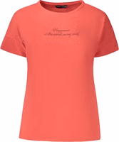 Red Cotton Women's T-Shirt 1