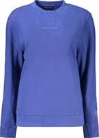 Blue Cotton Women's Sweatshirt 1