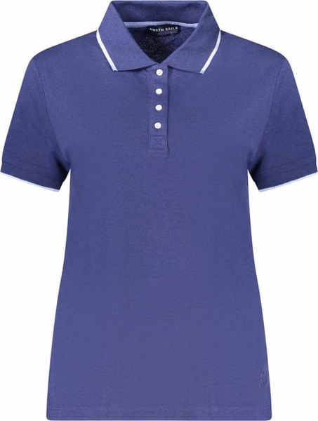 Blue Modal Womens Polo
