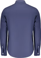 Blue Cotton Mens Shirt 2