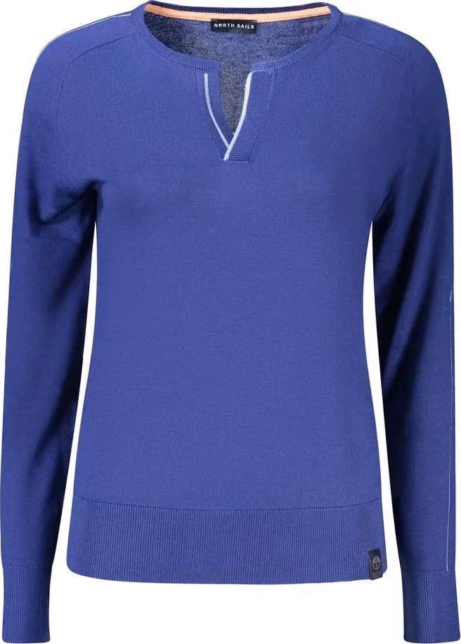 Blue Viscose Women's Shirt