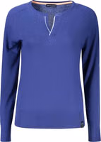Blue Viscose Women's Shirt 1