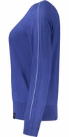 Blue Viscose Women's Shirt 3