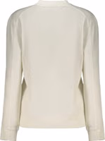 White Cotton Women's Sweatshirt 2