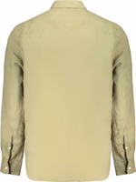 Green Linen Men's Shirt 2