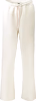 White Cotton Women's Pants 1