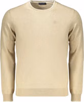 Beige Cotton Men's Pullover 1