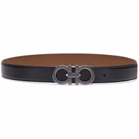 Black Calf Leather Bos Taurus Regular Belt 2