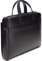 Black Calf Leather Bos Taurus Briefcase 3