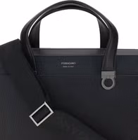 Black Calf Leather Bos Taurus Briefcase 4