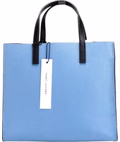 Marc Jacobs Grind Mini Blue Heaven Colorblock Leather Tote Crossbody Bag Purse 3