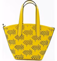 Michael Kors Kimber Small Daffodil Leather 2-In-1 Zip Tote Messenger Bag Purse 3