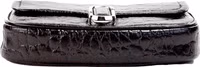 Marc Jacobs The Mini Shoulder Bag Black Embossed Leather Crossbody Bag 4