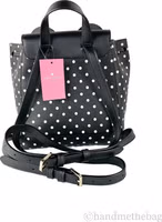 Kate Spade Disney Minnie Mouse Medium Leather Backpack Bookbag Bag 4