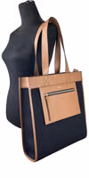 Burberry Small Pocket Tote Manzon Bag Purse 4