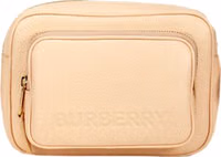 Burberry Small Branded Peach Pink Grainy Leather Camera Crossbody Bag 1