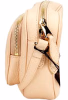 Burberry Small Branded Peach Pink Grainy Leather Camera Crossbody Bag 4