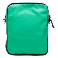 Versace Small Bright Green Nylon Fabric Medusa Crossbody Messenger Bag Purse 3