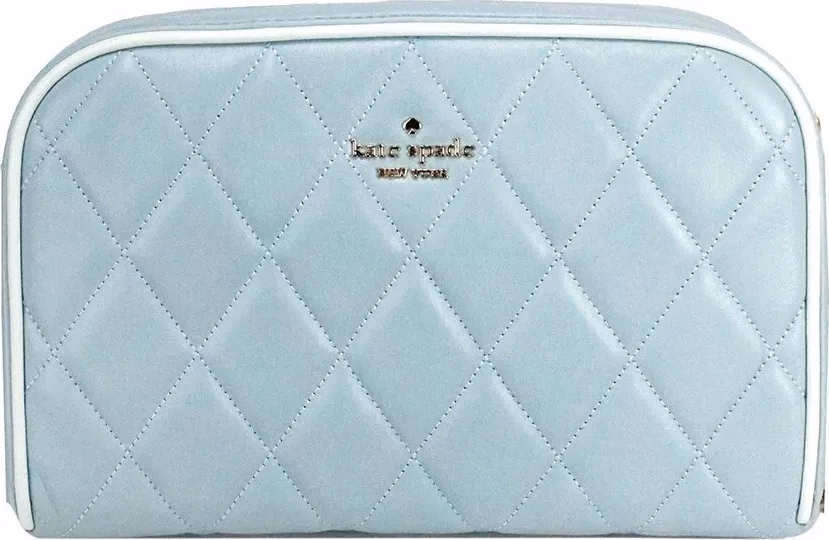 Kate Spade Carey Mini Wild Sage Quilted Smooth Leather Camera Crossbody Bag