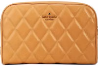 Kate Spade Carey Mini Tiramisu Quilted Smooth Leather Camera Crossbody Bag 1