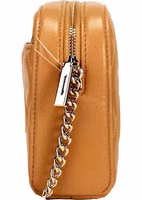 Kate Spade Carey Mini Tiramisu Quilted Smooth Leather Camera Crossbody Bag 3