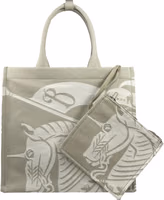 Burberry EKD Canvas Tote Bag With Coin Pouch 3