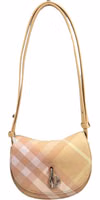 Burberry Mini Check Rocking Horse Crossbody Bag Purse 2