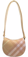 Burberry Mini Check Rocking Horse Crossbody Bag Purse 4
