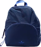 Kate Spade Arya Medium Nylon Nightcap Blue Packable Backpack BookBag Bag 1