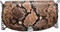 Michael Kors Mila Small Snakeskin Messenger Crossbody Bag 1