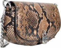 Michael Kors Mila Small Snakeskin Messenger Crossbody Bag 2
