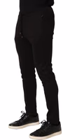 Black Wool Jogger Men Sweatpants Trouser Pants 3