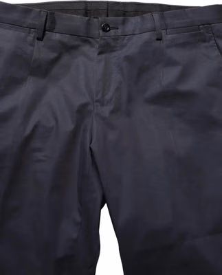 Blue Cotton Slim Fit Formal 2 Piece Men Suit