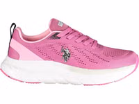 Pink Polyurethane Women Sneaker 1