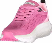 Pink Polyurethane Women Sneaker 3