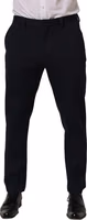 Black Cotton Tapered Leg Dress Trouser Pants 4