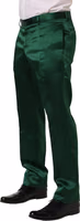 Dark Green Tapered Leg Dress Trouser Pants 3