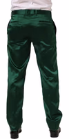Dark Green Tapered Leg Dress Trouser Pants 4