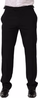 Black Tapered Leg Men Dress Trouser Pants 2